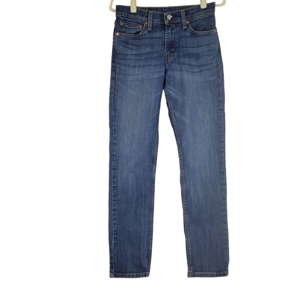 Levi Strauss 511 Mens Size 29x32 (29x31.5) 5 Pocket Denim Medium Wash Blue Jeans